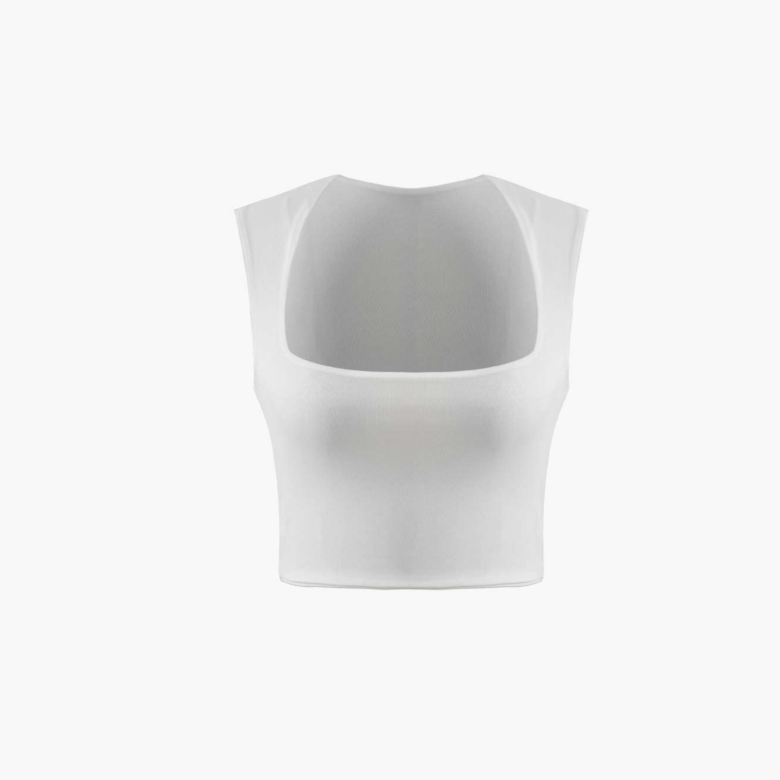 Bases™ | Crop Top with Square Neckline