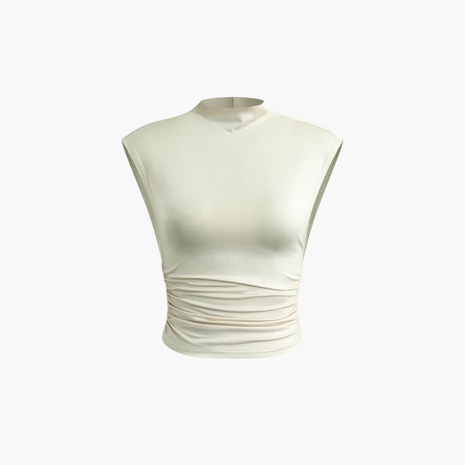 Bases™ | Draped High Neck Top