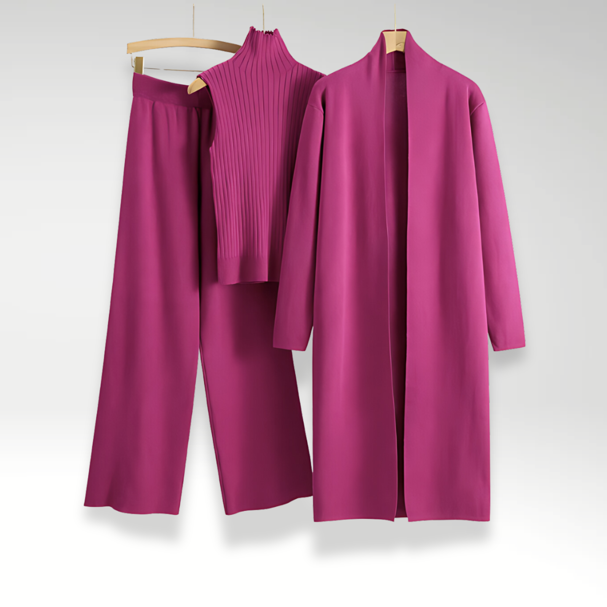 Bases™ | Luxe Three-Piece Knit Set