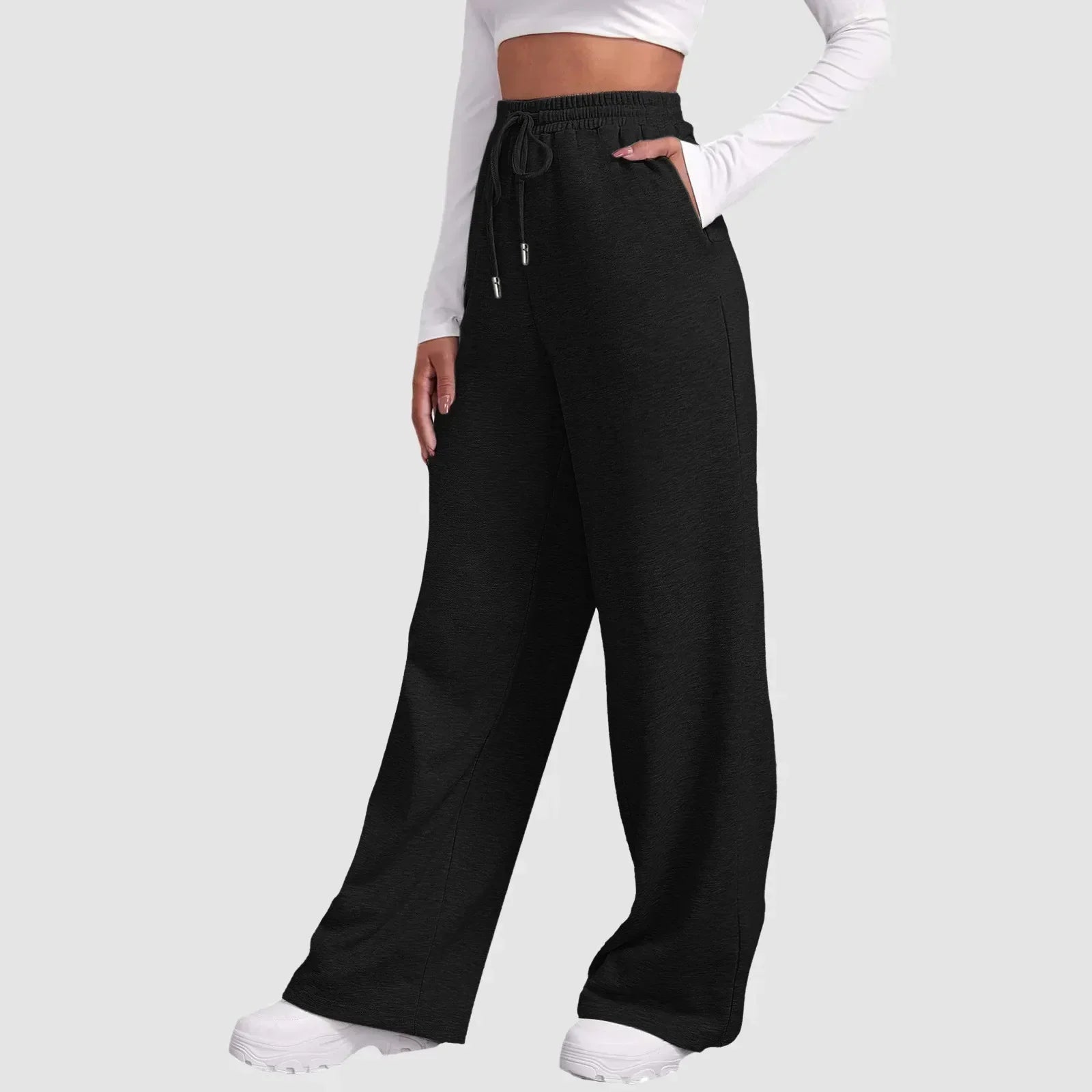 Bases™ | Casual Wide Leg Joggers