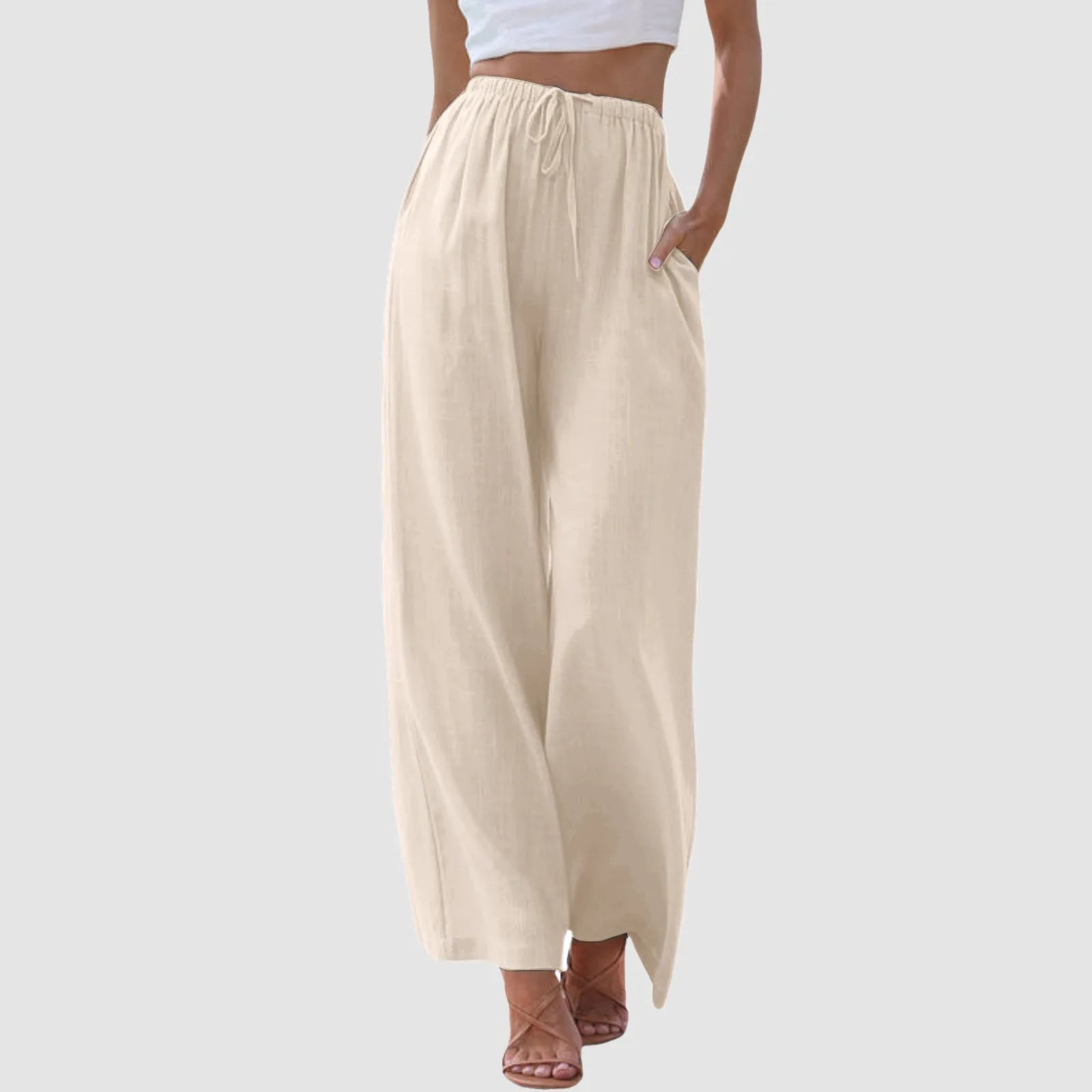Bases™ | High-Waisted Wide-Leg Pants
