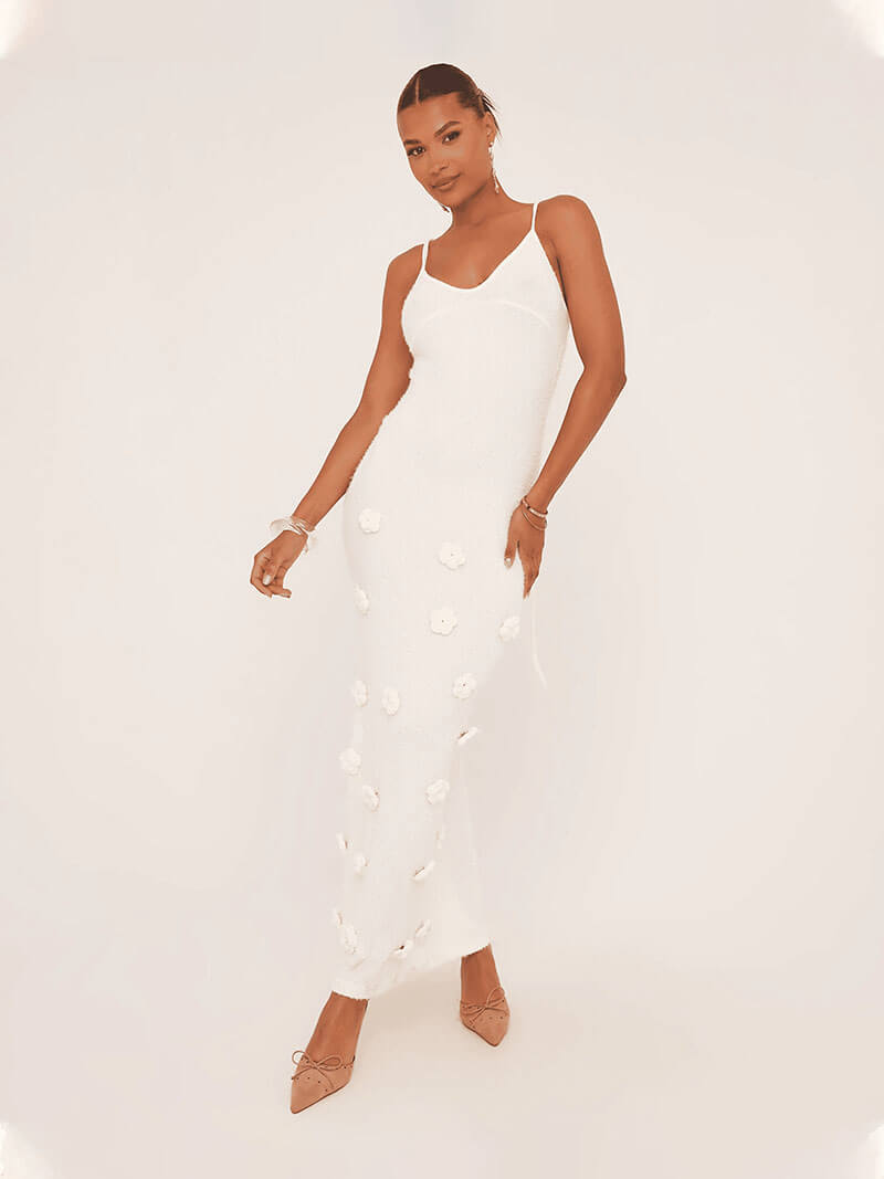 Bases™ | Long Dress with Roses