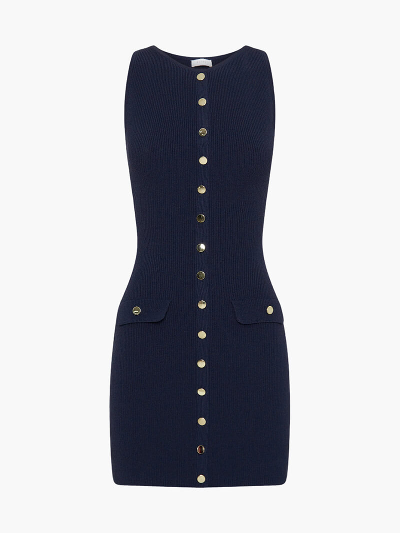 Bases™ | Mini dress with buttons