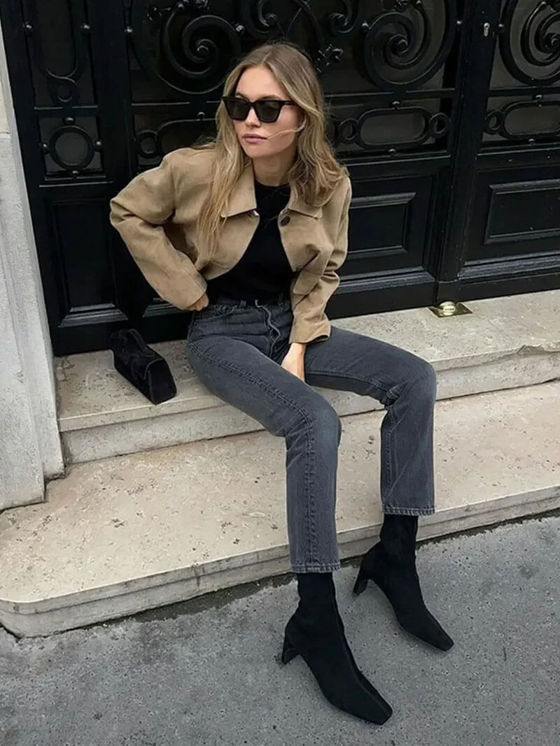 Bases™ | Faux Suede Jacket