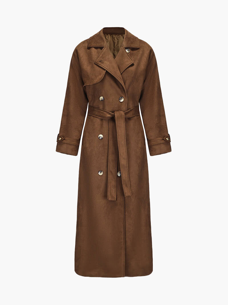 Bases™ | Suede Trench Coat