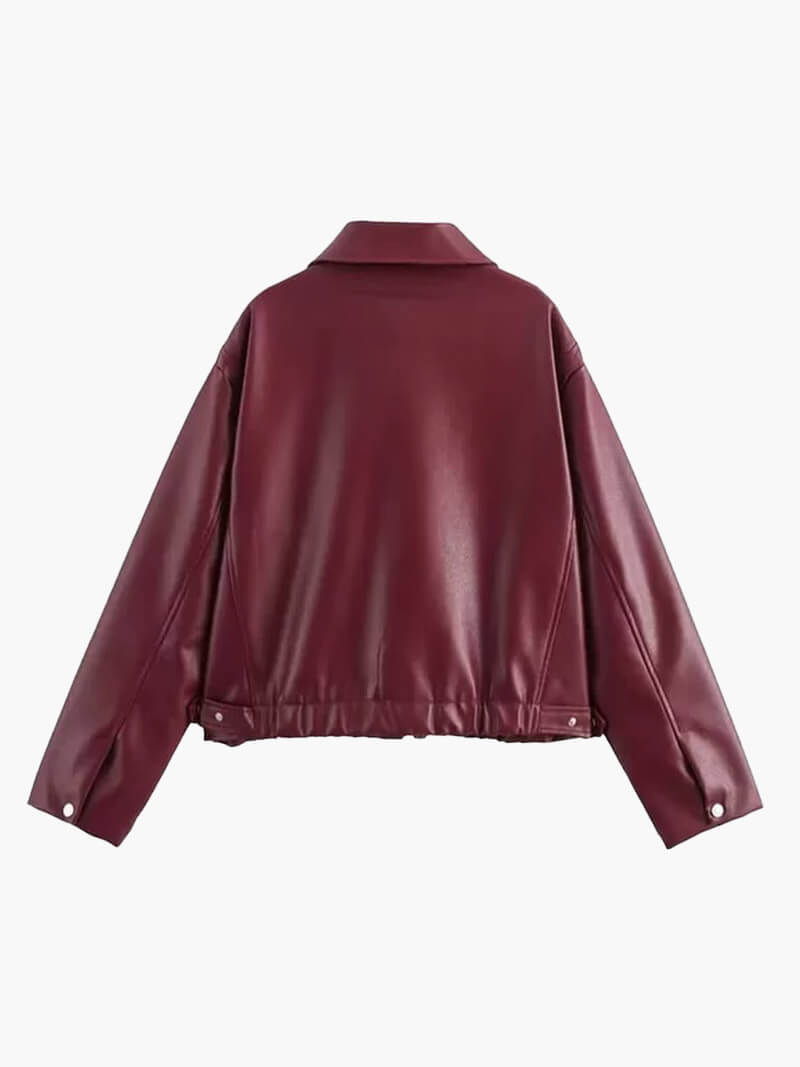 Bases™ | Red Leather Jacket