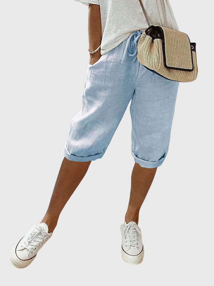 Jamie | Elegant Paisley Pants