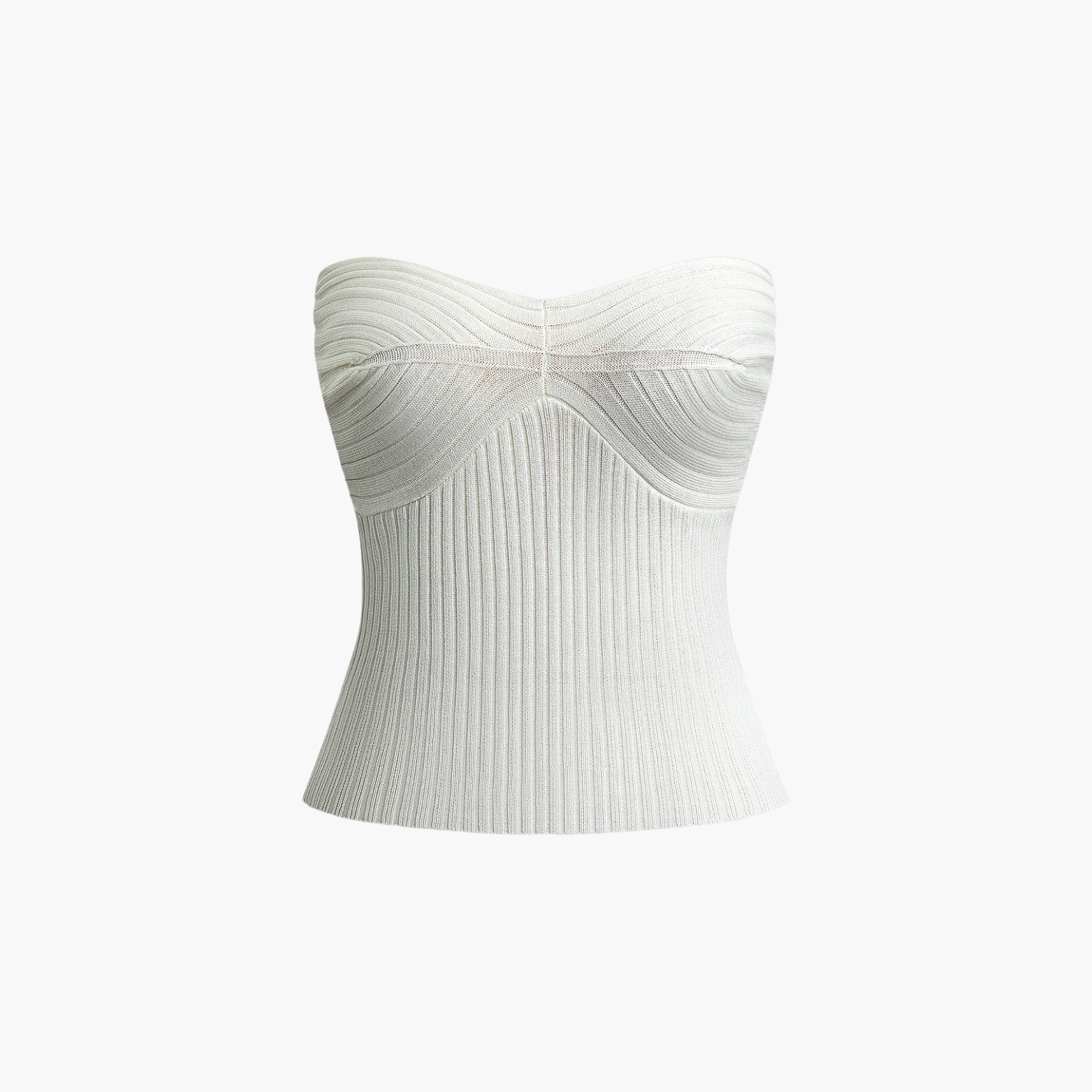 Bases™ | Ribbed Strapless Bustier