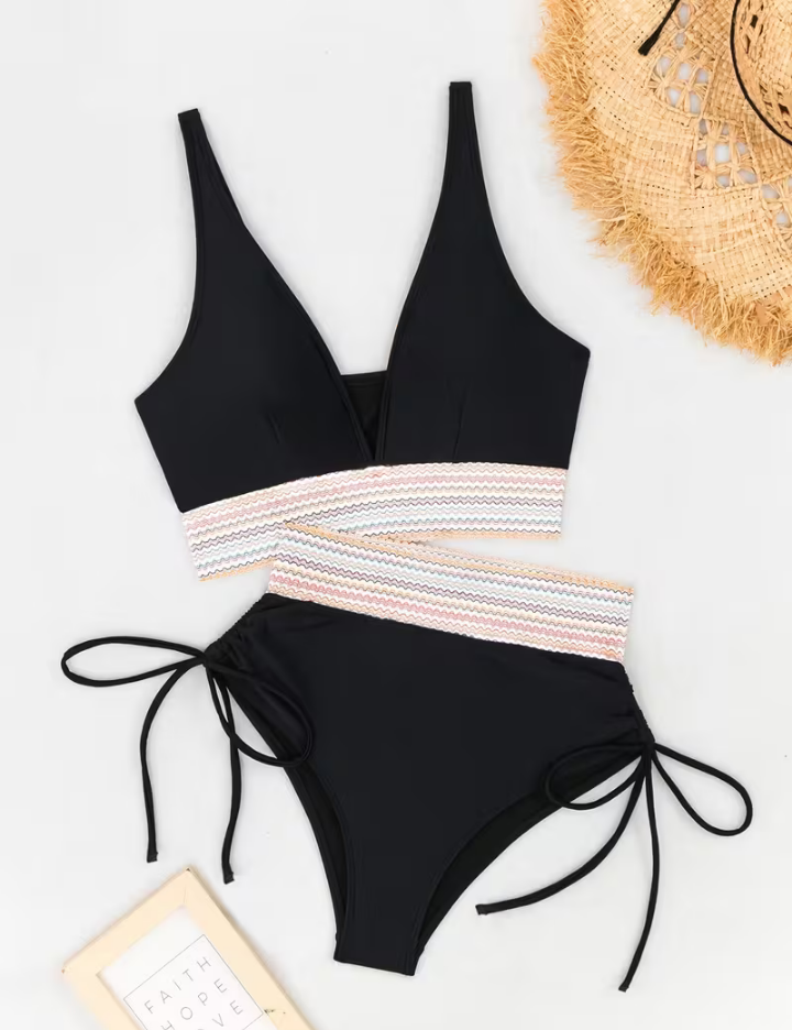 Loretta | Elegant High-Waist Bikini Set
