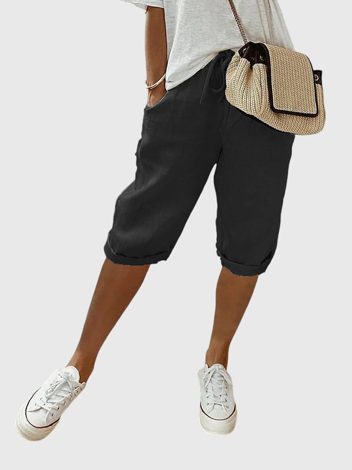 Jamie | Elegant Paisley Pants