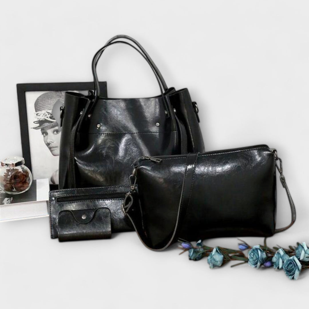 Jamie | 4-Piece Vintage Bag Set