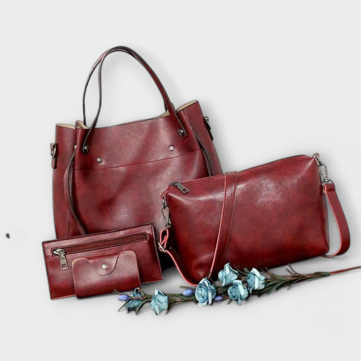 Jamie | 4-Piece Vintage Bag Set