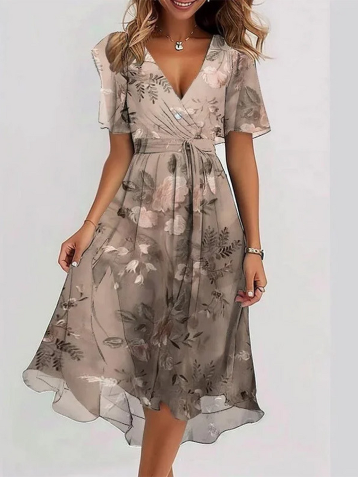 Jamie | Summer Dress With Belly Cover.