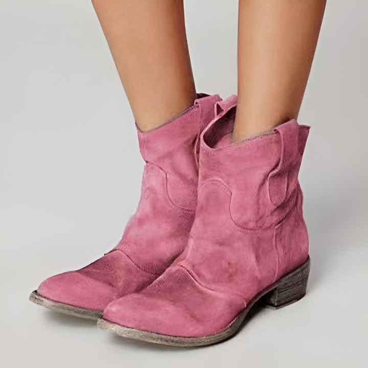 Chloe | Chic Suede Ankle Boots