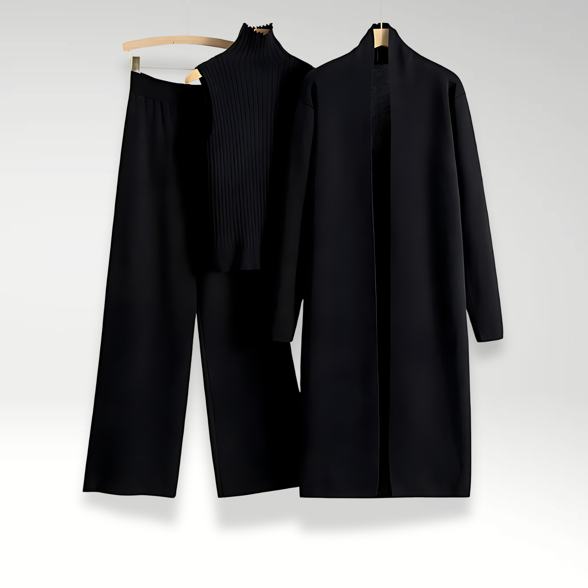 Bases™ | Luxury Three-Piece Knit Set