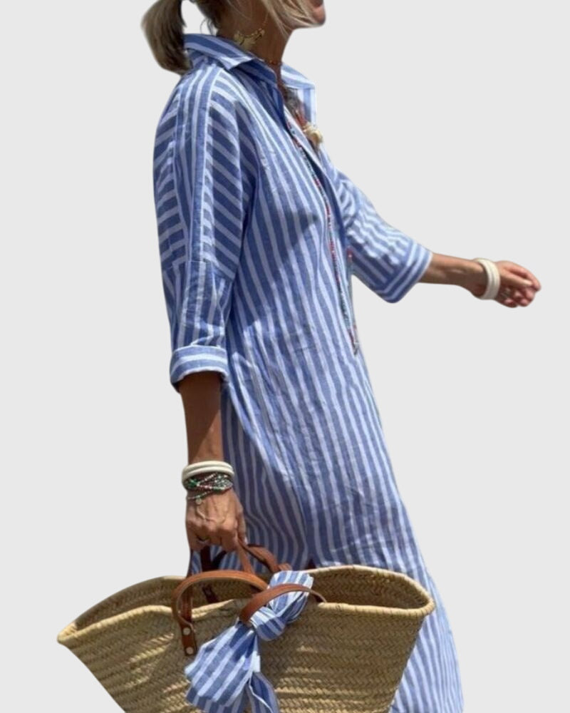 Jamie | Classic Striped Dress.