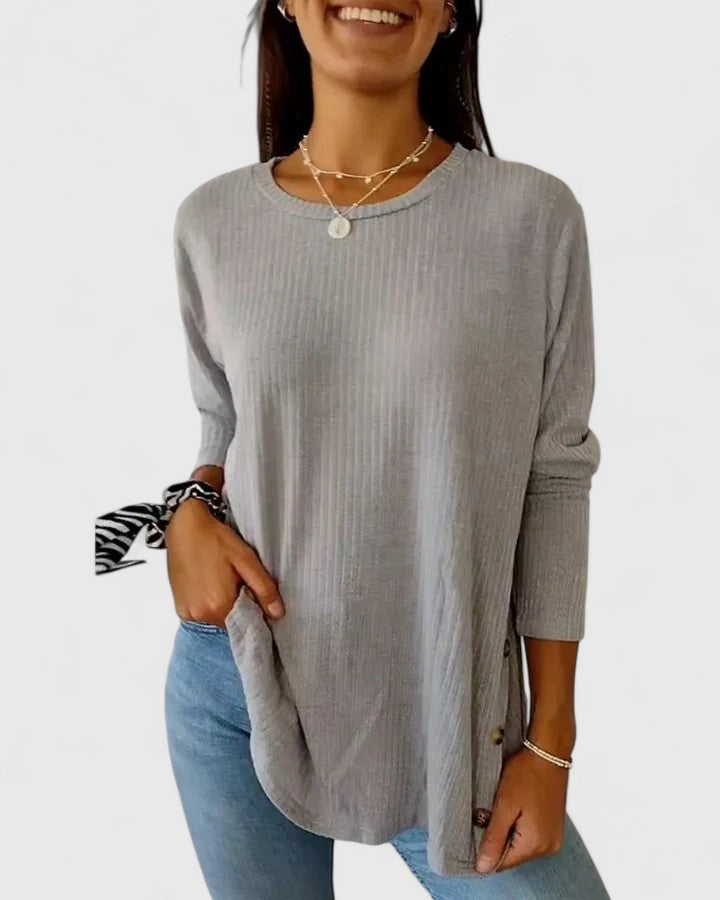 Jamie | Elegant Crew Top
