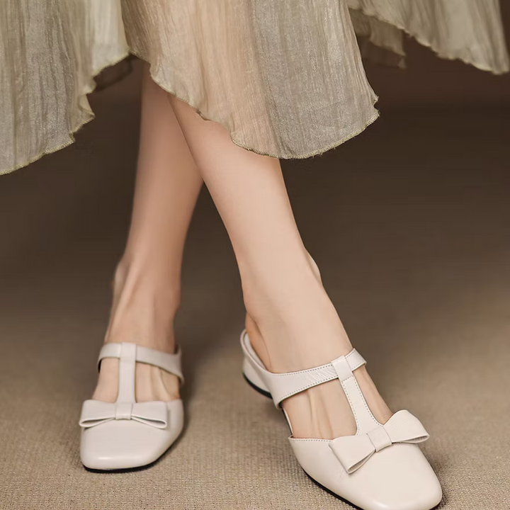 Jamie | Square Toe Slippers