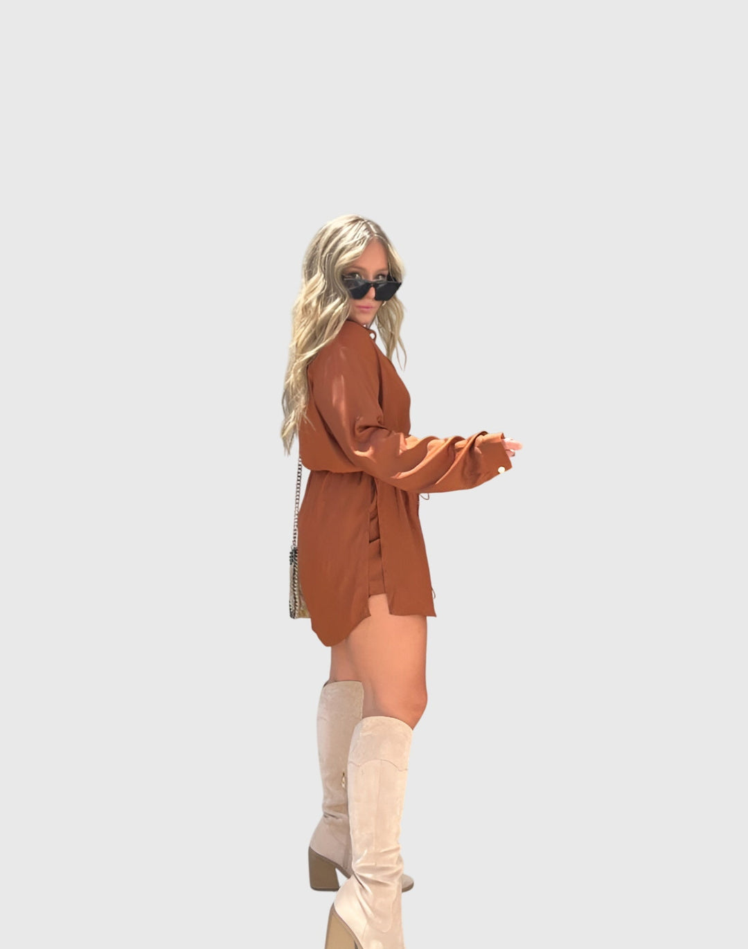 Jamie | Elegant Romper Dress