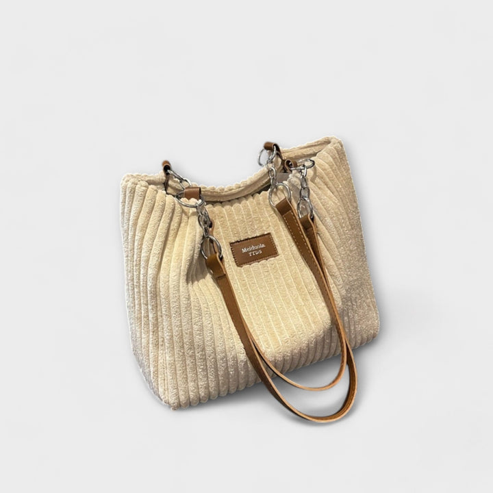 Jamie | Soft Cord Shoulder Bag