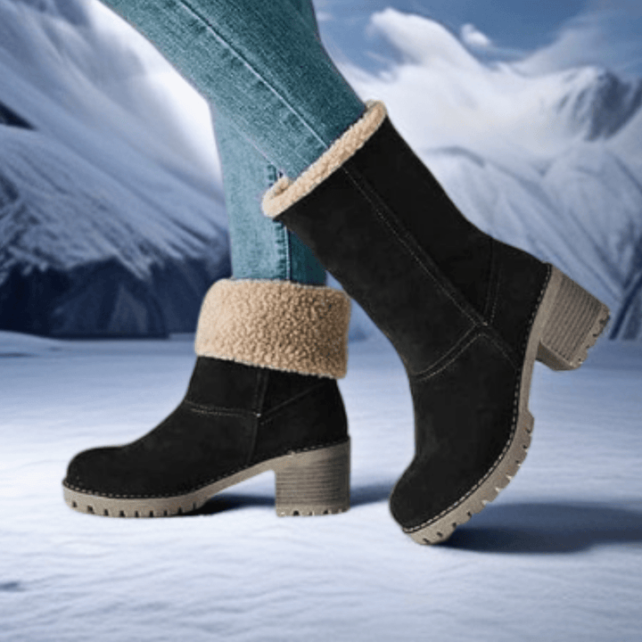 Ella | Mid-Calf Wool Boots
