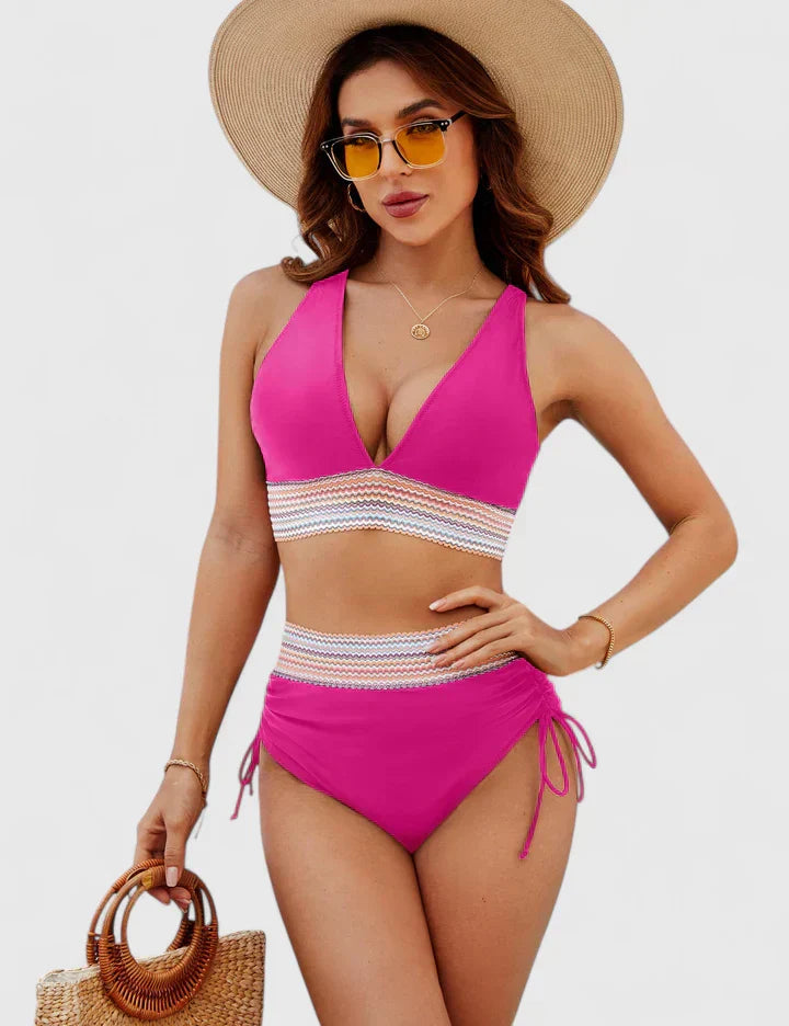 Loretta | Elegant High-Waist Bikini Set