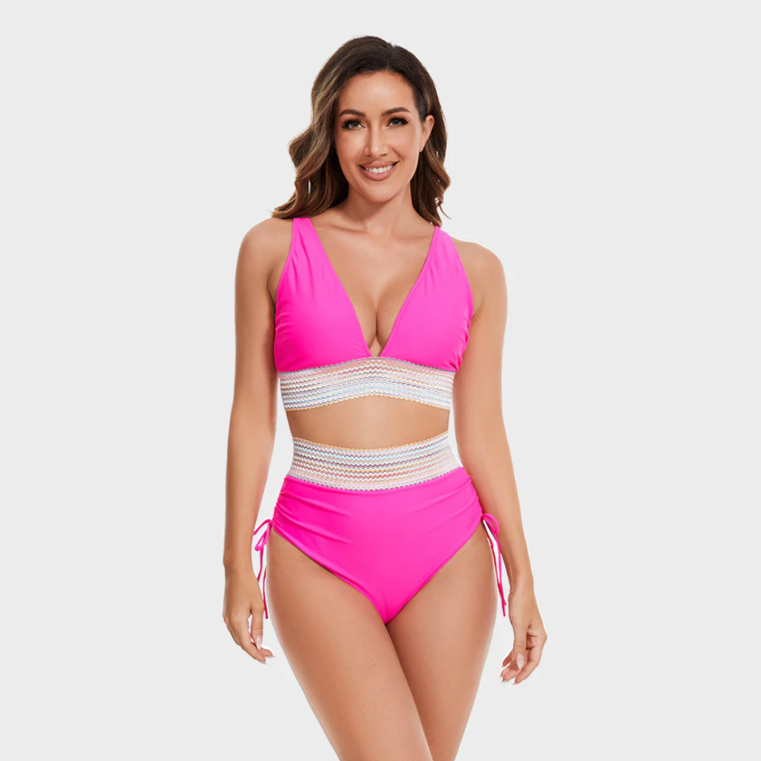 Loretta | Elegant High-Waist Bikini Set