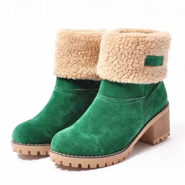 Ella | Mid-Calf Wool Boots