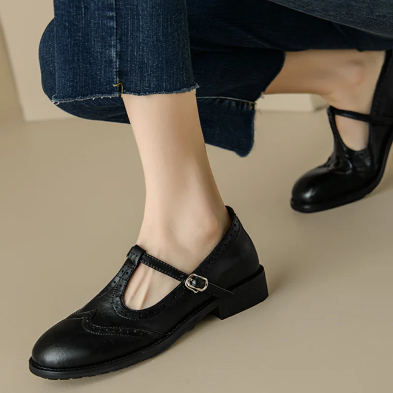 Jamie | Elegant T-Strap Mary Janes