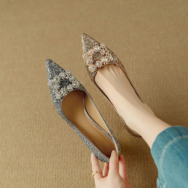 Jamie | Gloria Glitter Pumps