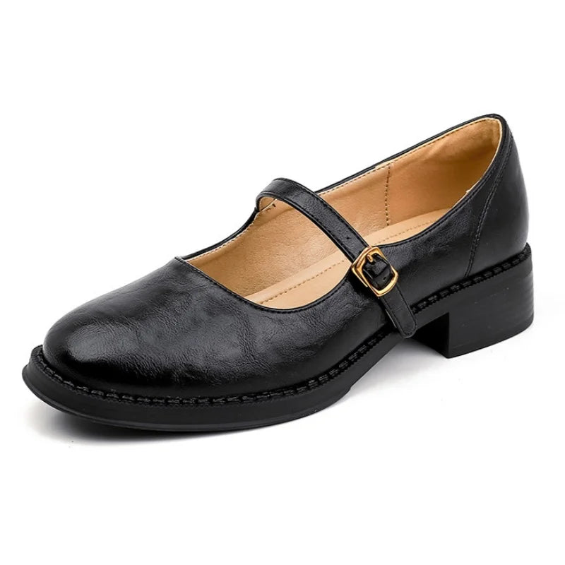 Jamie | Classic Comfort Mary Janes Made of Leather