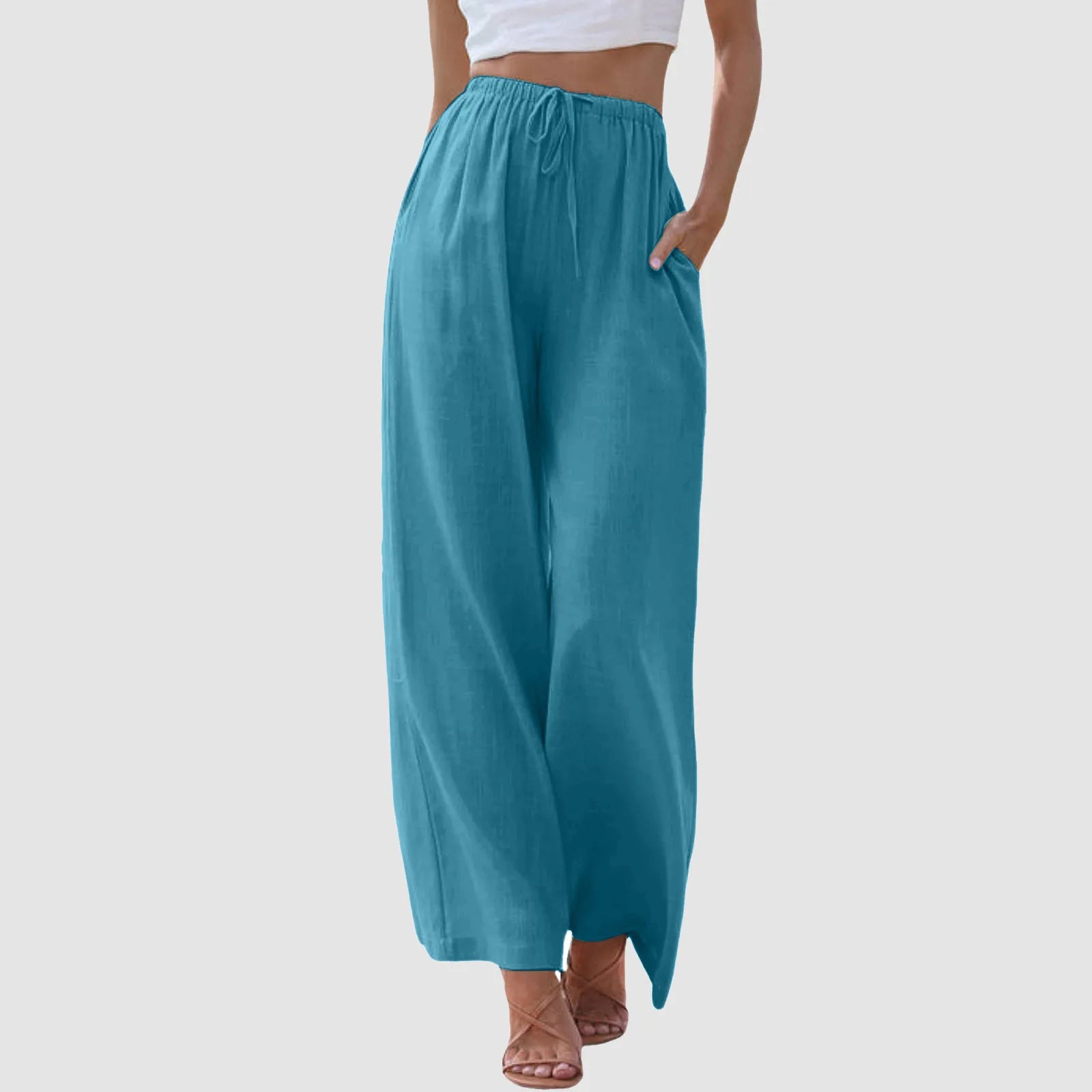 Bases™ | High-Waisted Wide-Leg Comfort Pants