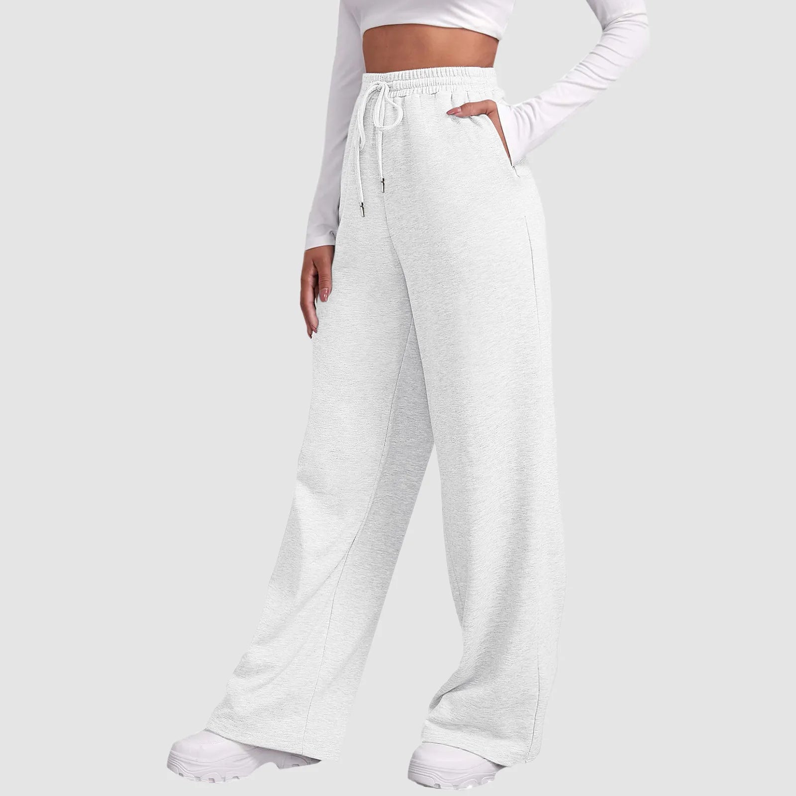 Bases™ | Casual Wide Leg Joggers