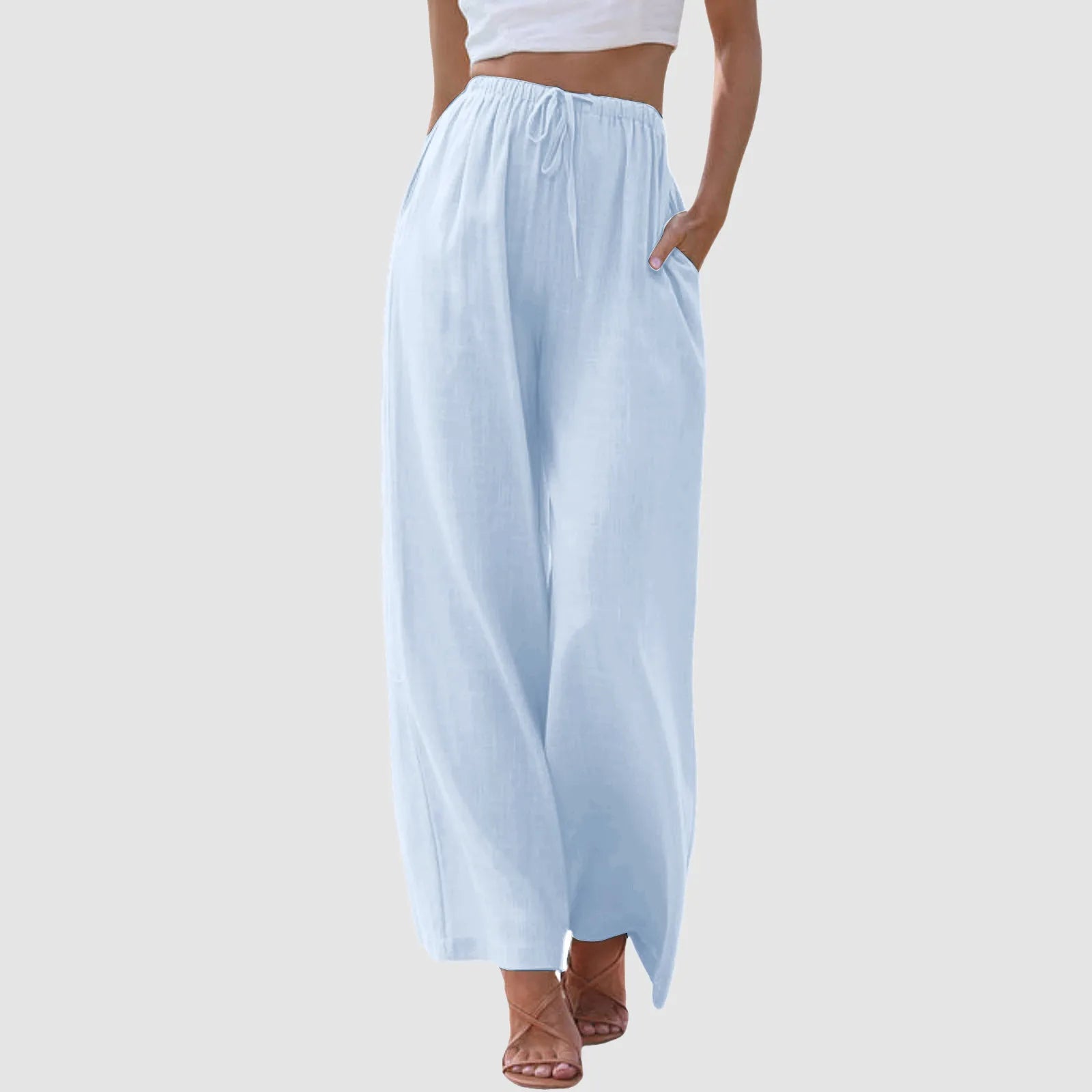 Bases™ | High-Waisted Wide-Leg Pants