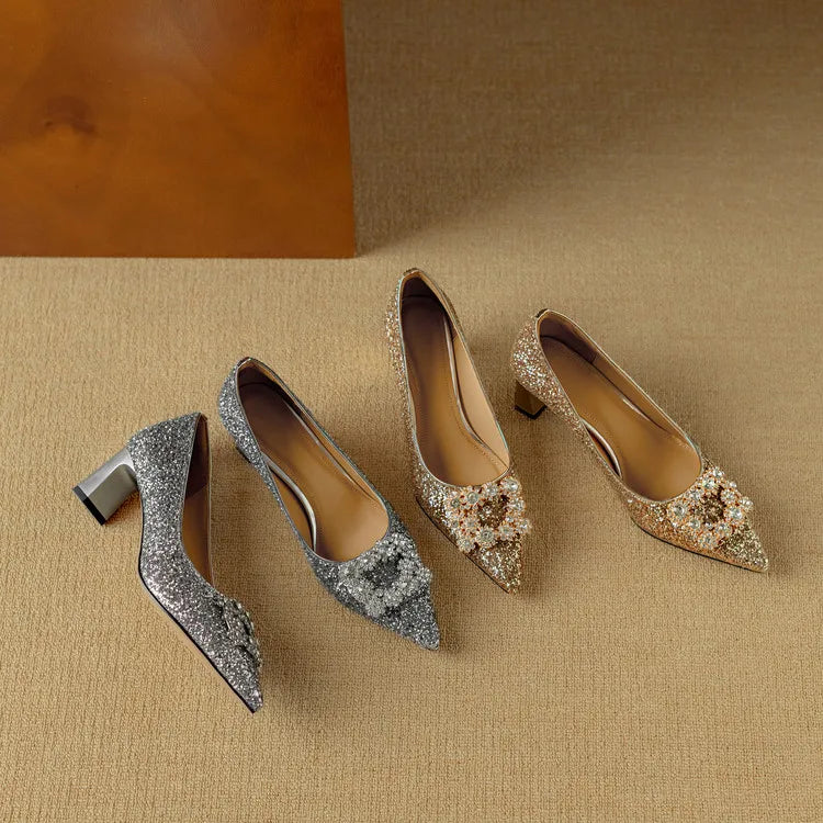 Jamie | Gloria Glitter Pumps