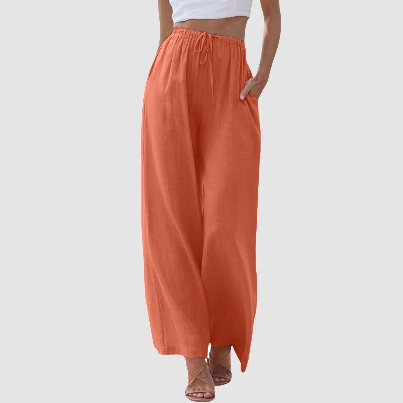 Bases™ | High-Waisted Wide-Leg Comfort Pants