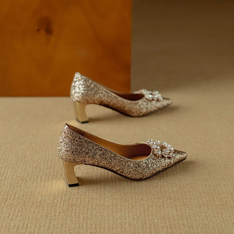 Jamie | Gloria Glitter Pumps
