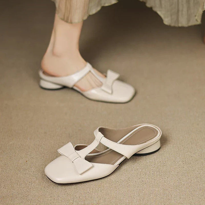 Jamie | Square Toe Slippers