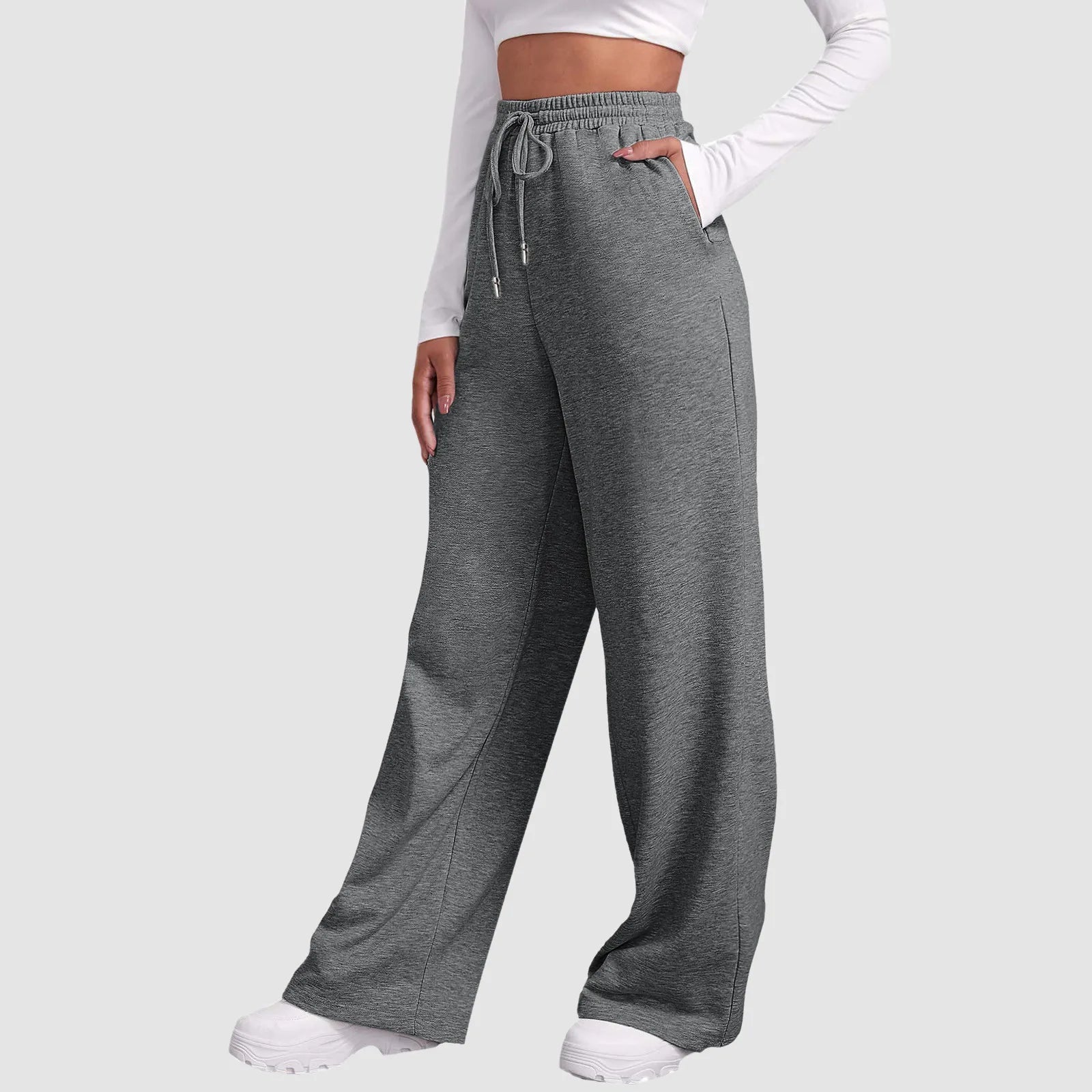 Bases™ | Casual Wide Leg Joggers