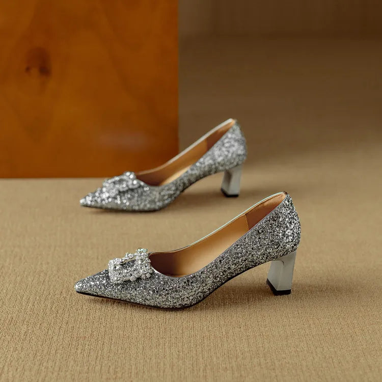 Jamie | Gloria Glitter Pumps