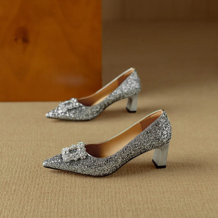 Jamie | Gloria Glitter Pumps