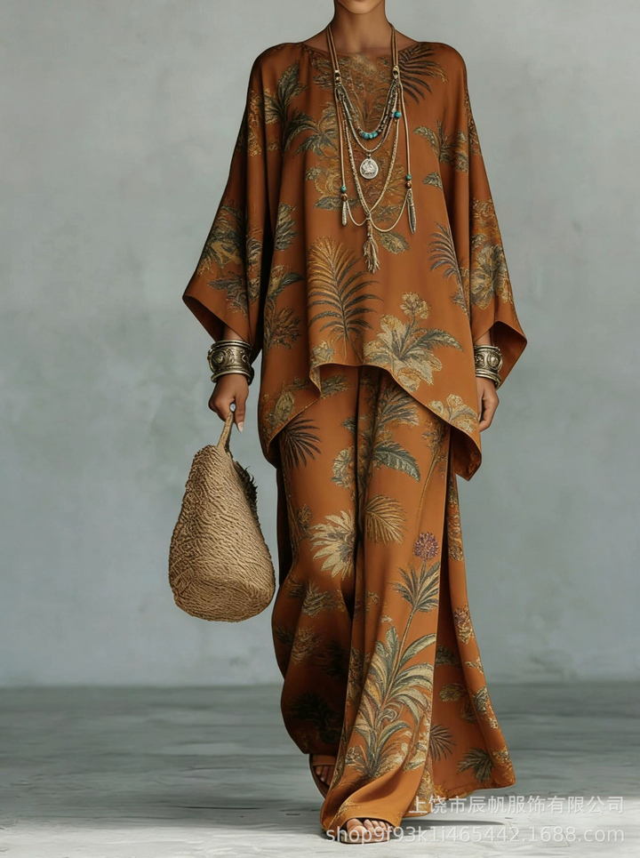 Celine | Elegant Linen Two-Piece Set