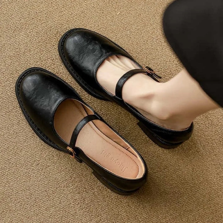 Jamie | Classic Comfort Mary Janes Made of Leather