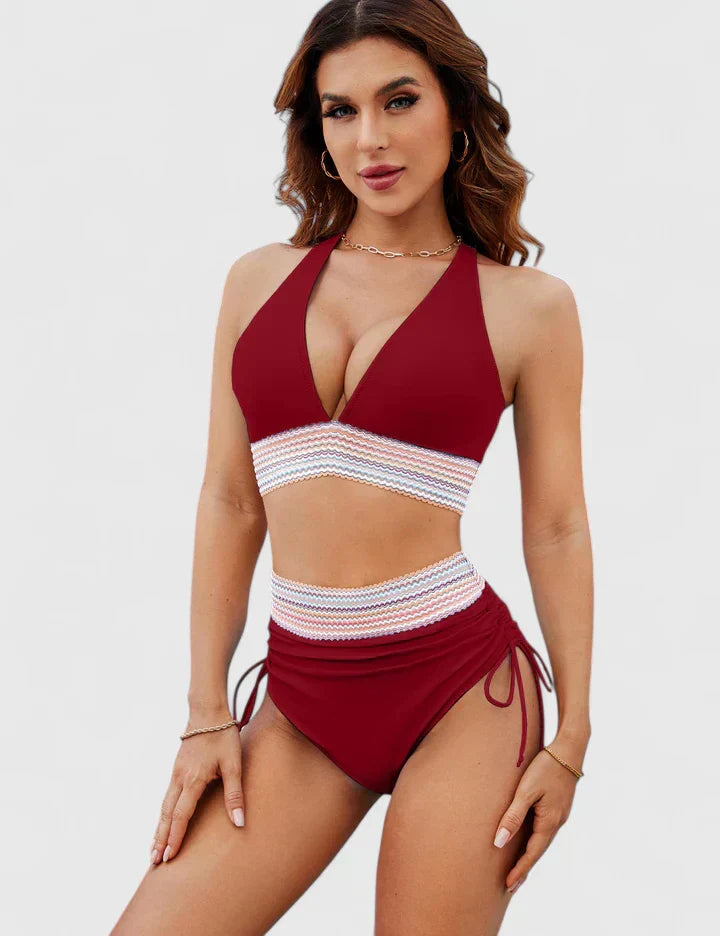 Loretta | Elegant High-Waist Bikini Set