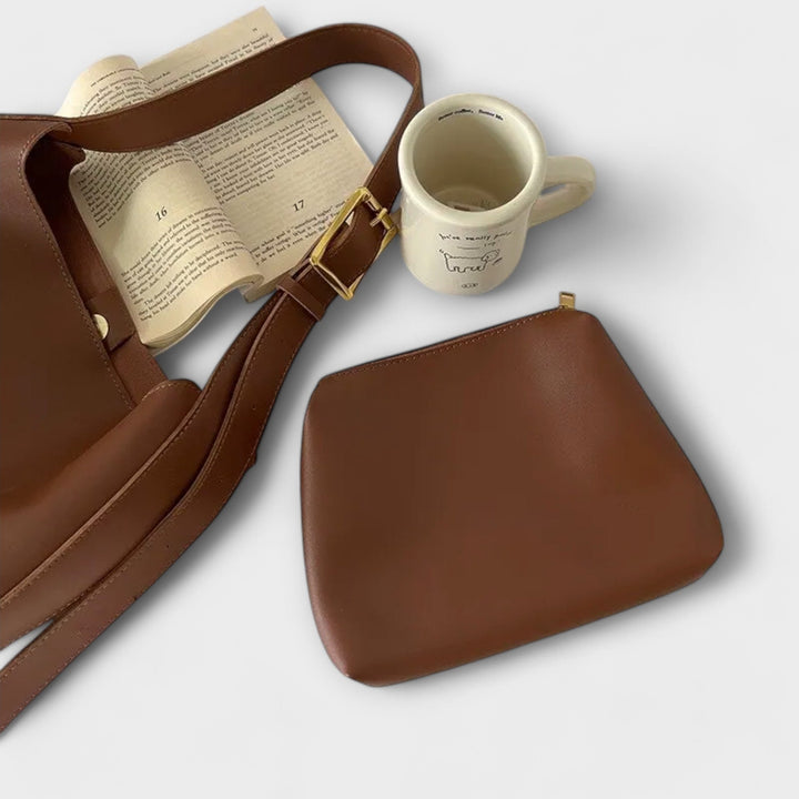 Jamie | Elegant Leather Shoulder Bag
