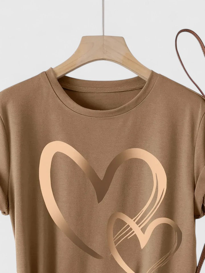 Jamie | Comfortable Short Sleeve T-Shirt.