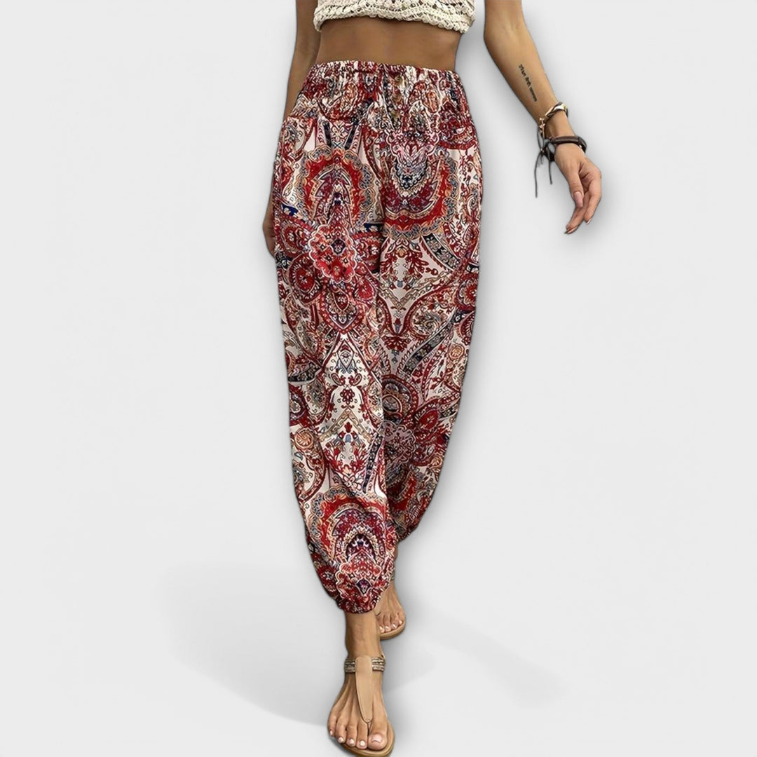 Jamie | Ethnic Graphic Pants