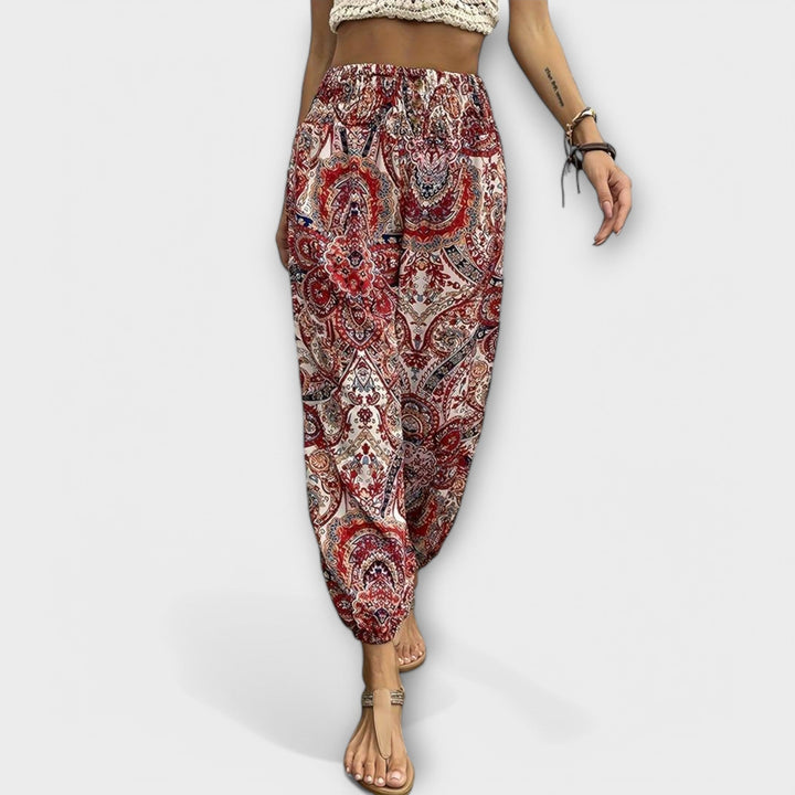 Jamie | Ethnic Graphic Pants