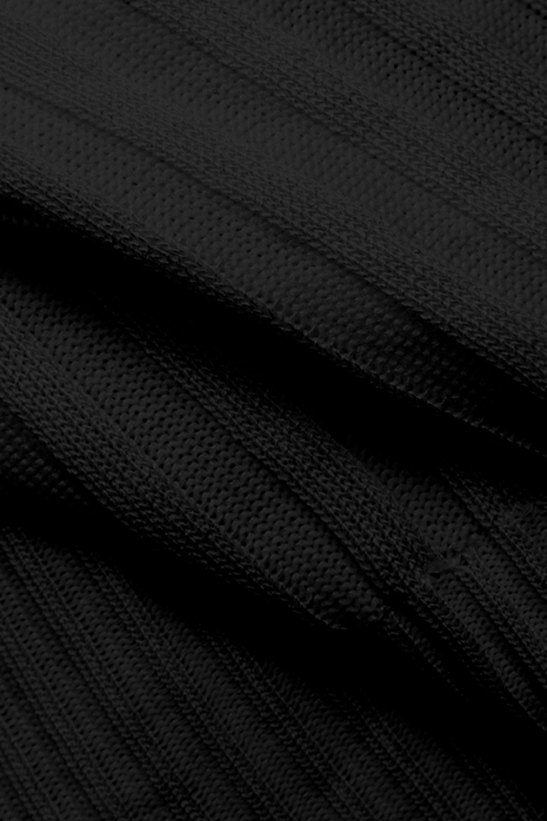 Bases™ | Cropped Ribbed Cross-Neck Top