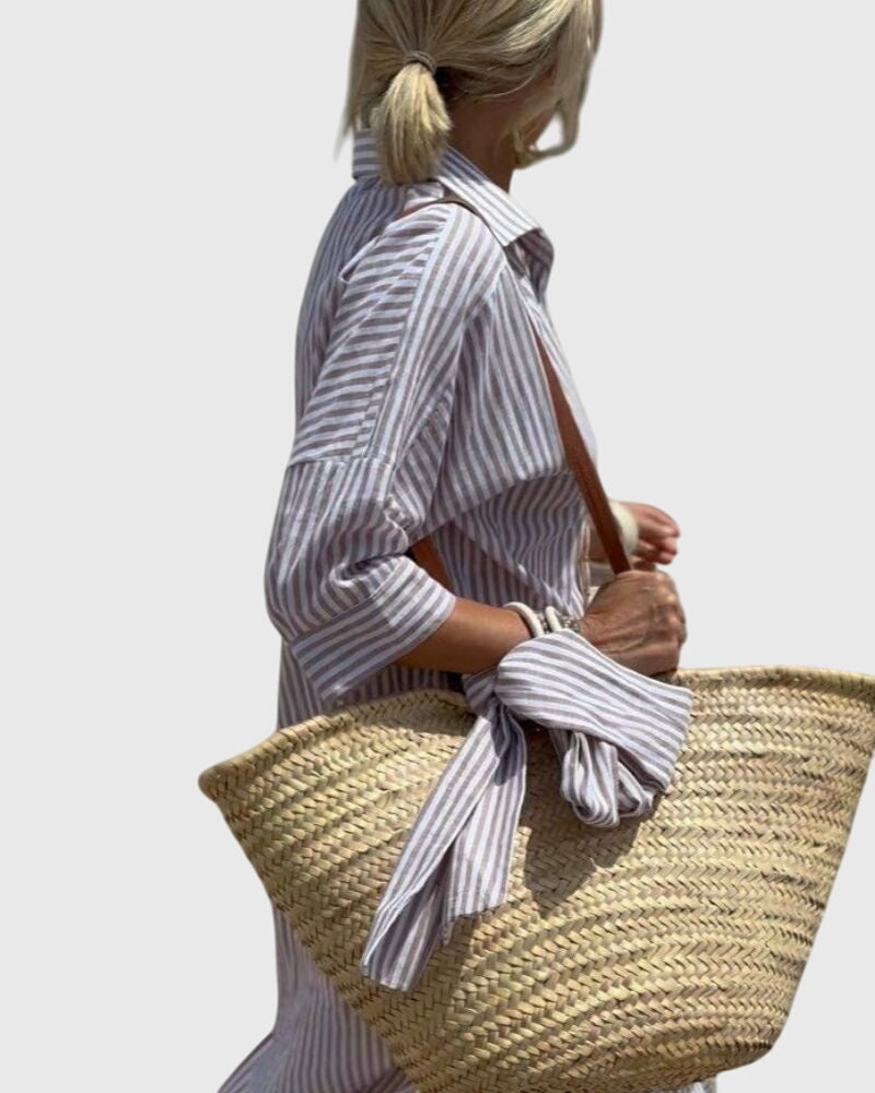 Jamie | Classic Striped Dress.